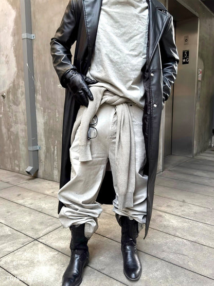 WASHED PANTS - IVORY BEIGE - Moonlight Mansion