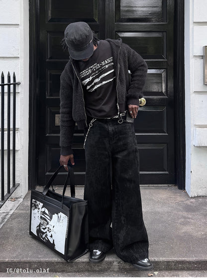 SILHOUETTE DENIM - VELOUR - Moonlight Mansion