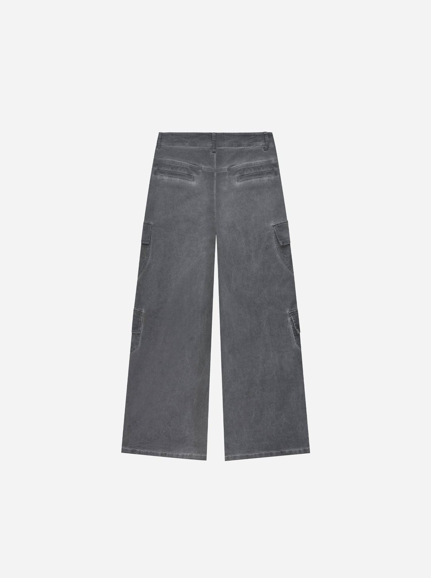 WASHED LINE - CARGOPANTS - MOON GRAY - Moonlight Mansion