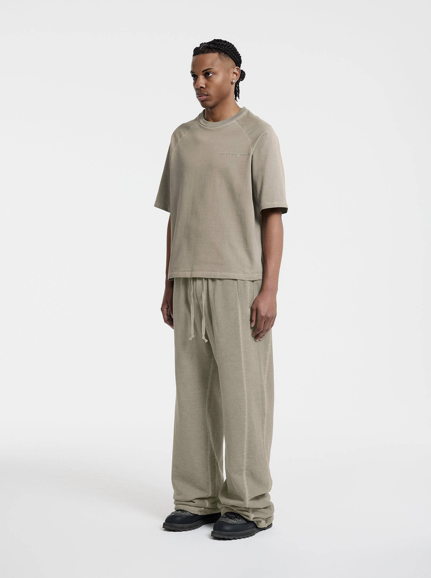 WASHED LINE - TSHIRT - DESERT YELLOW - Moonlight Mansion