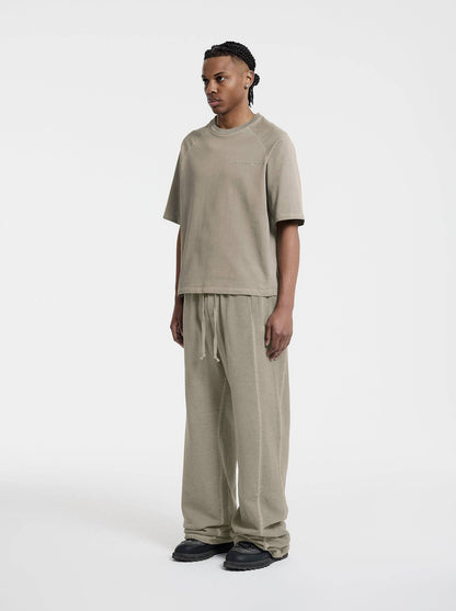 WASHED LINE - TSHIRT - DESERT YELLOW - Moonlight Mansion