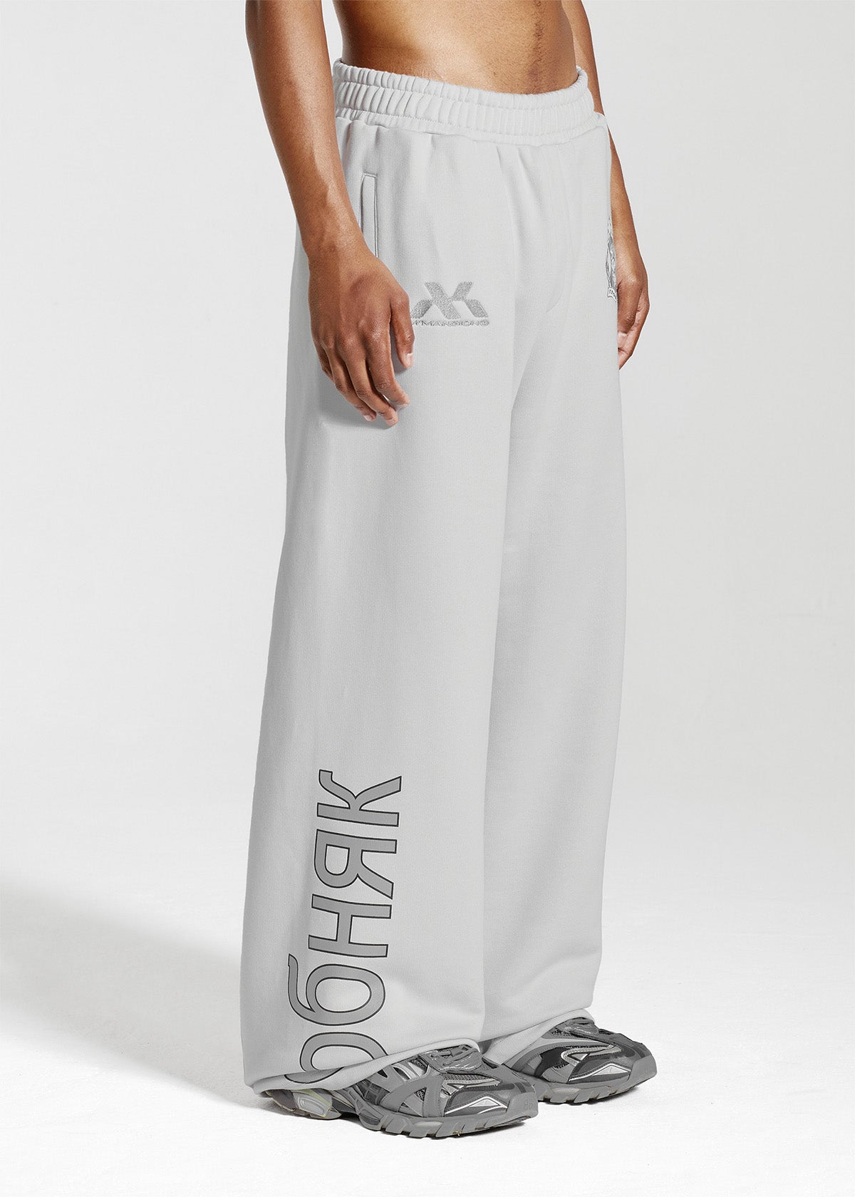 OCOBHRK SWEATPANTS - LIGHT GREY